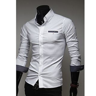 MSUIT British Fashion Men Long Sleeve Shirt Z9121
