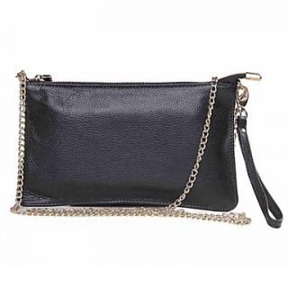 Womens 100% Genuine Leather Day Clutches Messenger