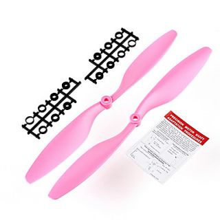 MG672 10 inch PositiveReverse Propeller for 4 axis Quadcopter(Pink)