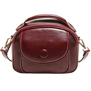 NEWE Womens Genuine Leather Lovely Handbag Women Messenger Bag Crossbody Bag