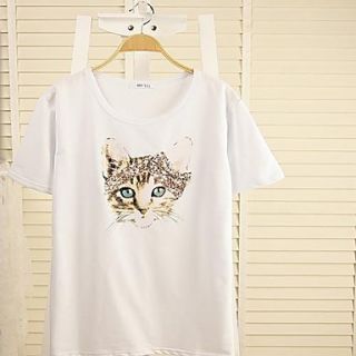 Womens Korean Yards Was Thin Short Sleeve T Shirt