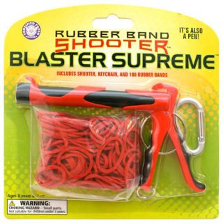 Rubber Band Shooter Red/Black One Size For Men 184556329