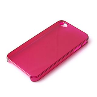 Protective TPU Clear Case for iPhone 4 (Assorted Colors)