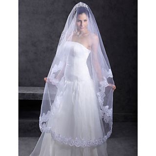 One Layer Waltz Wedding Veil