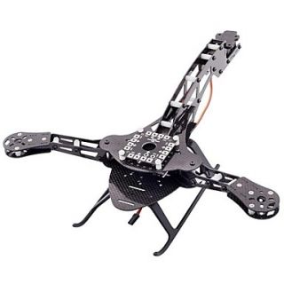HJ Carbon Fiber Tricopter/Three axis Multicopter Frame