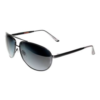 Dockers Polarized Aviator Sunglasses, Black, Mens