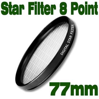 Emolux 77mm Star 8 Point Filter