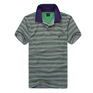Mens Casual Stand Collar POLO Shirt