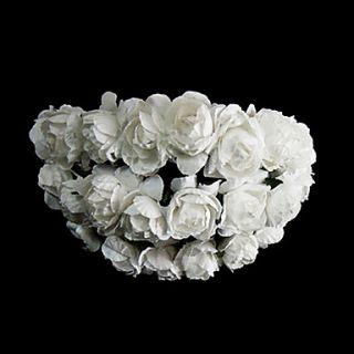 Lovely Paper Flower Wedding Bridal Headpiece