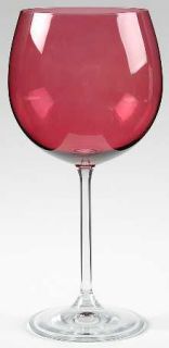 Lenox Tuscany Harvest Wine Balloon Red   Various Colors, Undecorated, No Trim