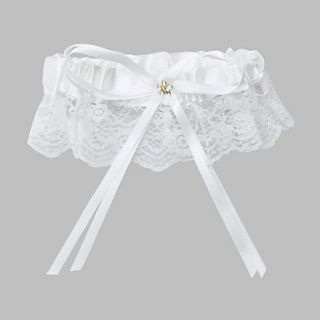 Polyester With Beading Wedding Garters