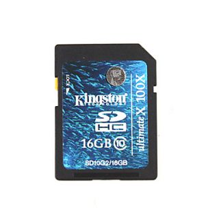 16GB Kingston SD/TF SDHC Memory Card (Class 10)