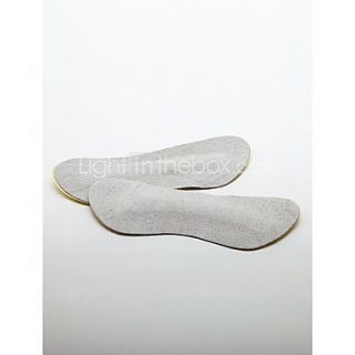 Light Gray Leather/ Gel Heel Liners Adhere