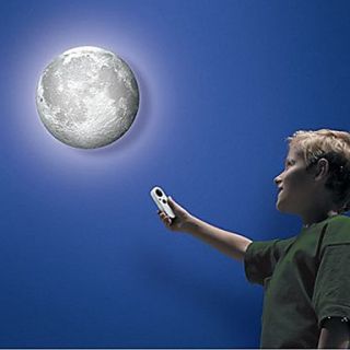 Fantastic Moon Design Remote Controlled Night Light Home Decoration