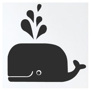 ferm LIVING Whale Sitcker 2072 01 / 2072 08 Color Black