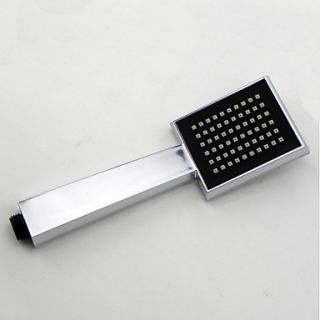 10.1Dx21Lcm Square Handheld A Grade ABS Showerhead(Chrome Finish)