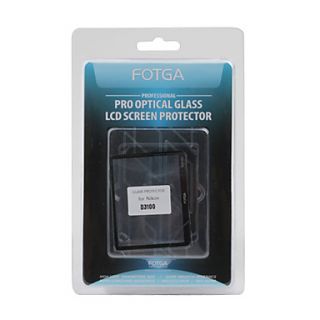 Fotga Premium LCD Screen Panel Protector Glass for Nikon D3100