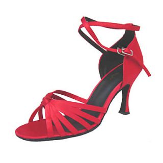 Customize Performance Dance Shoes Satin Upper Latin Shoes for Women