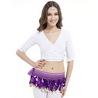 Dancewear Crystal Cotton Yoga Top for Ladies More Colors