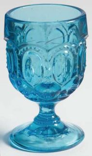 Smith Glass  Moon & Star Blue Cordial Glass   Blue