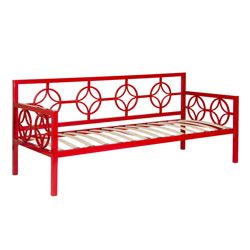 Medallion Salsa Red Twin Daybed