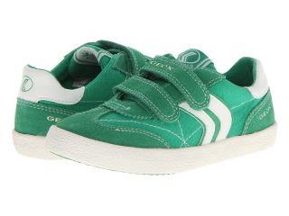 Geox Kids Jr Kiwi Boy Sneaker 25 Boys Shoes (Green)