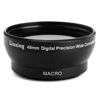 Professional 49mm 0.45x WIDE Angle and Macro Conversion Lens