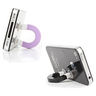 Magnet Shaped Stand for iPhone Other Cell Phone (Random Color)