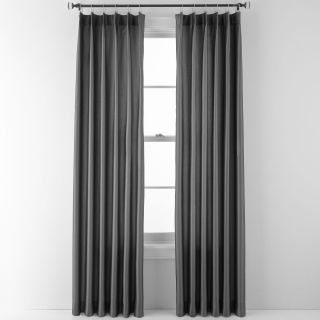 Studio Finley Metal Tab Window Curtain Panel, Gray