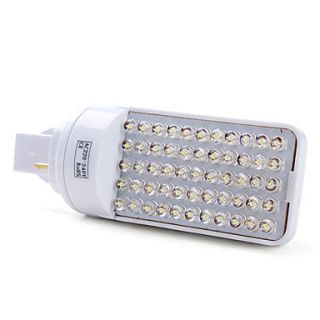 G24 2.5W 55 LED 150 200LM 5500 6500K Natural White Light Bulb (220 240V)