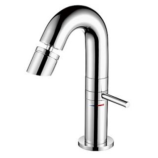 Contemporary Solid Brass Bidet Faucet (Chrome Finish)