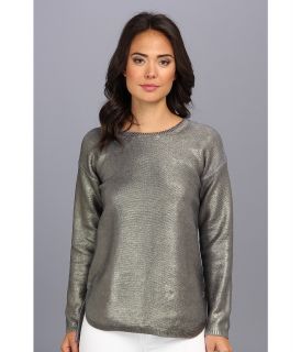 StyleStalker Psychedelic Foil Sweater Womens Sweater (Gray)
