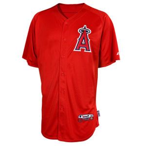 Los Angeles Angels of Anaheim Majestic MLB Cool Base Batting Practice Jersey