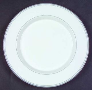 Dansk Allegro Grey Salad Plate, Fine China Dinnerware   Concerto,2 Gray Rings On