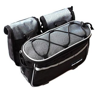 Outdoor 4 In 1 Bicycle Bag with Rain Cove (Top Tube Bag,Front Bag,Saddle Bag)