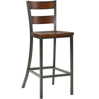 Mountain Lodge Barstool, Multi step Chestnu