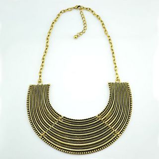 High Quality Rhinestone In Gold Alloy Necklace (More Colors)