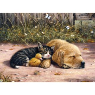 Junior Large Paint By Number Kit 15 1/4x11 1/4 sleepy Day