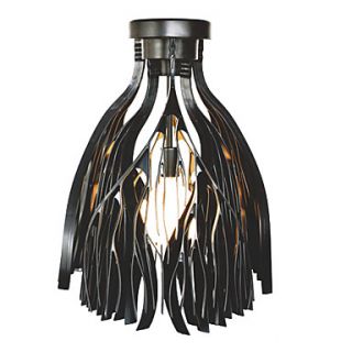 100W Artistic Acrylic Pendant Light Black