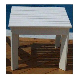 Prairie Leisure 24 in. Adirondack Cottage Side Table   76 UNFINISHED