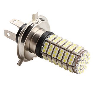 H4 4.2W 126x3528 SMD 6500 7000K White Light LED Blub for Car Lamps (DC 12V)