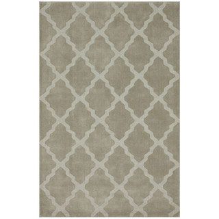 Nuloom Handmade Moroccan Trellis Taupe Wool Rug (6 X 9) (TaupePattern AbstractTip We recommend the use of a non skid pad to keep the rug in place on smooth surfaces.All rug sizes are approximate. Due to the difference of monitor colors, some rug colors 