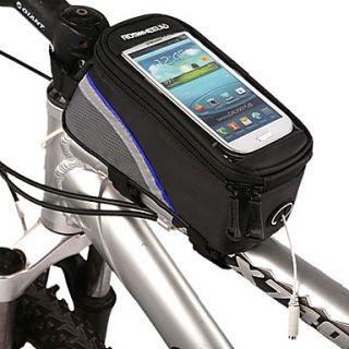 New Design 4.2 Inch Bicycle Front Bag with Transparent PVC Touchable Mobile Phone Screen
