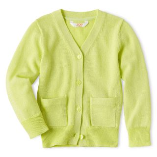 JOE FRESH Joe Fresh Long Sleeve Sparkle Sweater   Girls 1t 5t, Green, Green,