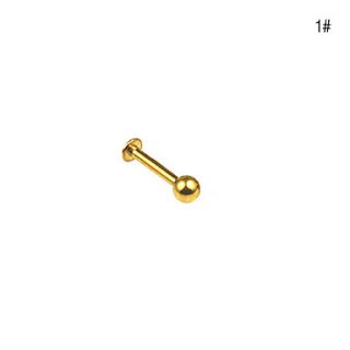 Gold Plated Stainless Steel Navel/Ear Piercing