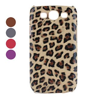 Leopard Print Hard Case for Samsung Galaxy S3 I9300 (Assorted Colors)