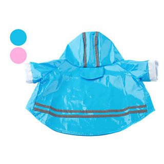 Super Cool Rainproof Hooded Coat for Dogs (XS XL, Assorted Colors)