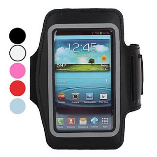 Sport Armband PU Leather Case for Samsung Galaxy S3 I9300 (Assorted Colors)