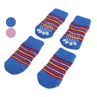 Happy Dancers Anti Skid Socks for Dogs(S L, Assorted Colors)