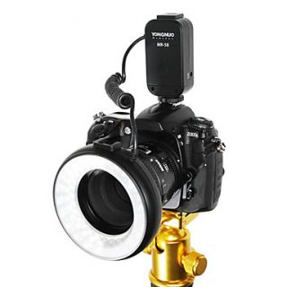 MR 58 58PCS LED Macro Ring Flash light for Canon 600D 5D MarkII Nikon D7000 D90